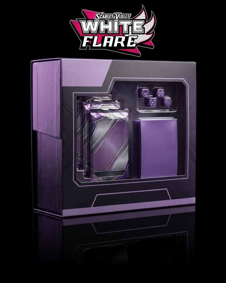 White Flare Elite Trainer Box