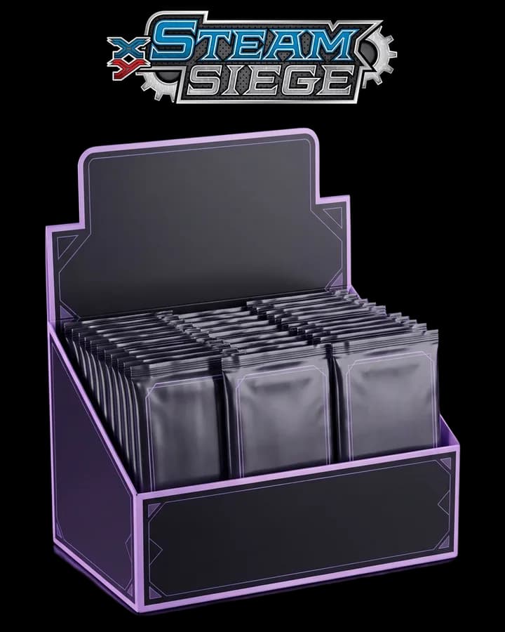 Steam Siege Booster Display Box (36 Packs)