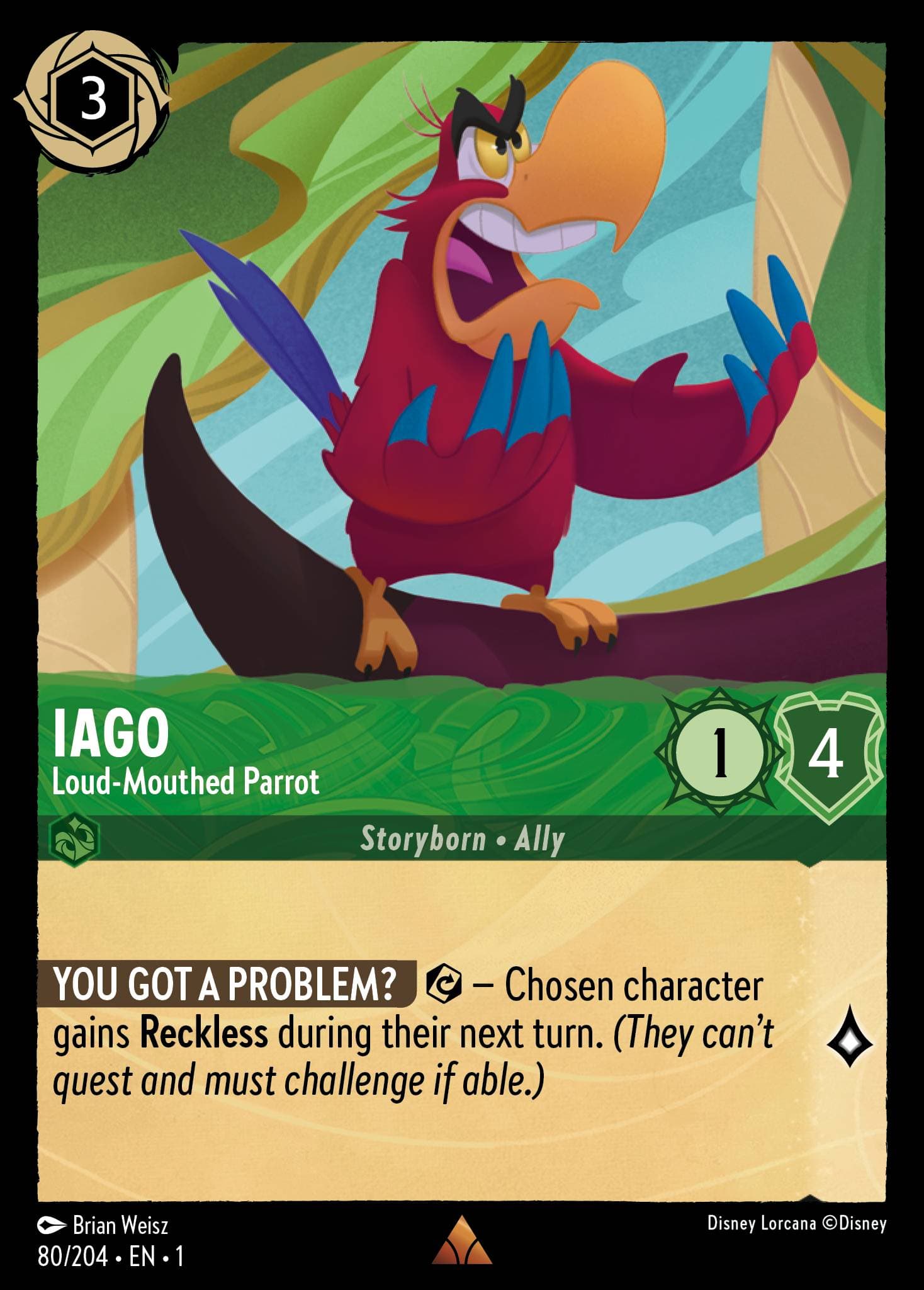 Jago - Großmäuliger Papagei