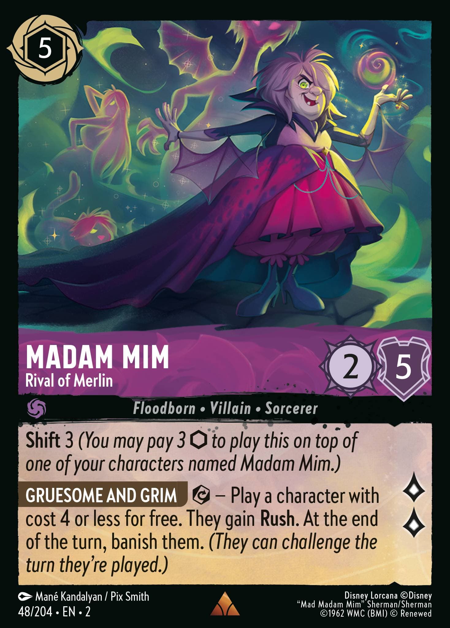 Madame Mim - Merlins Rivalin