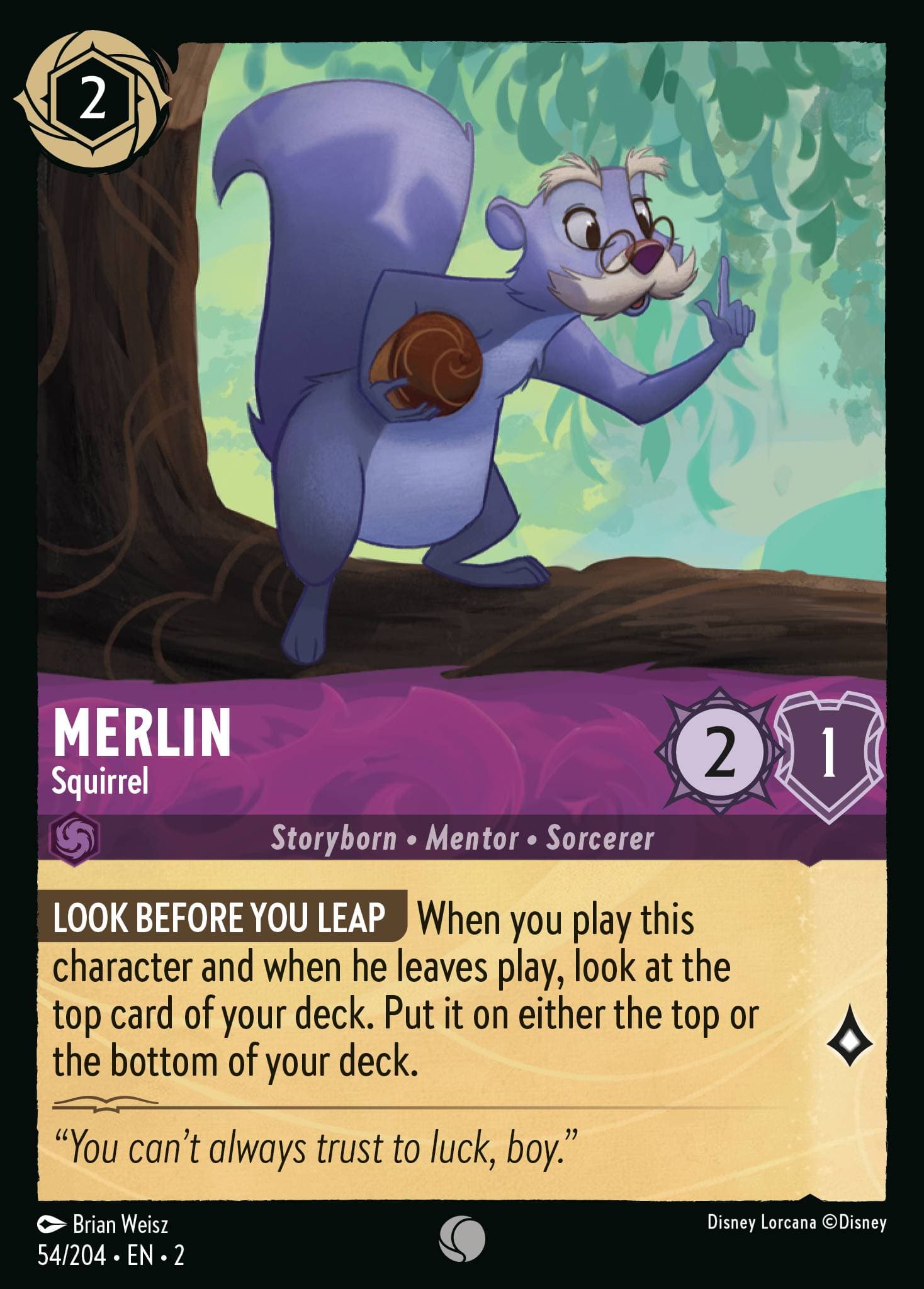 Merlin - Eichhörnchen