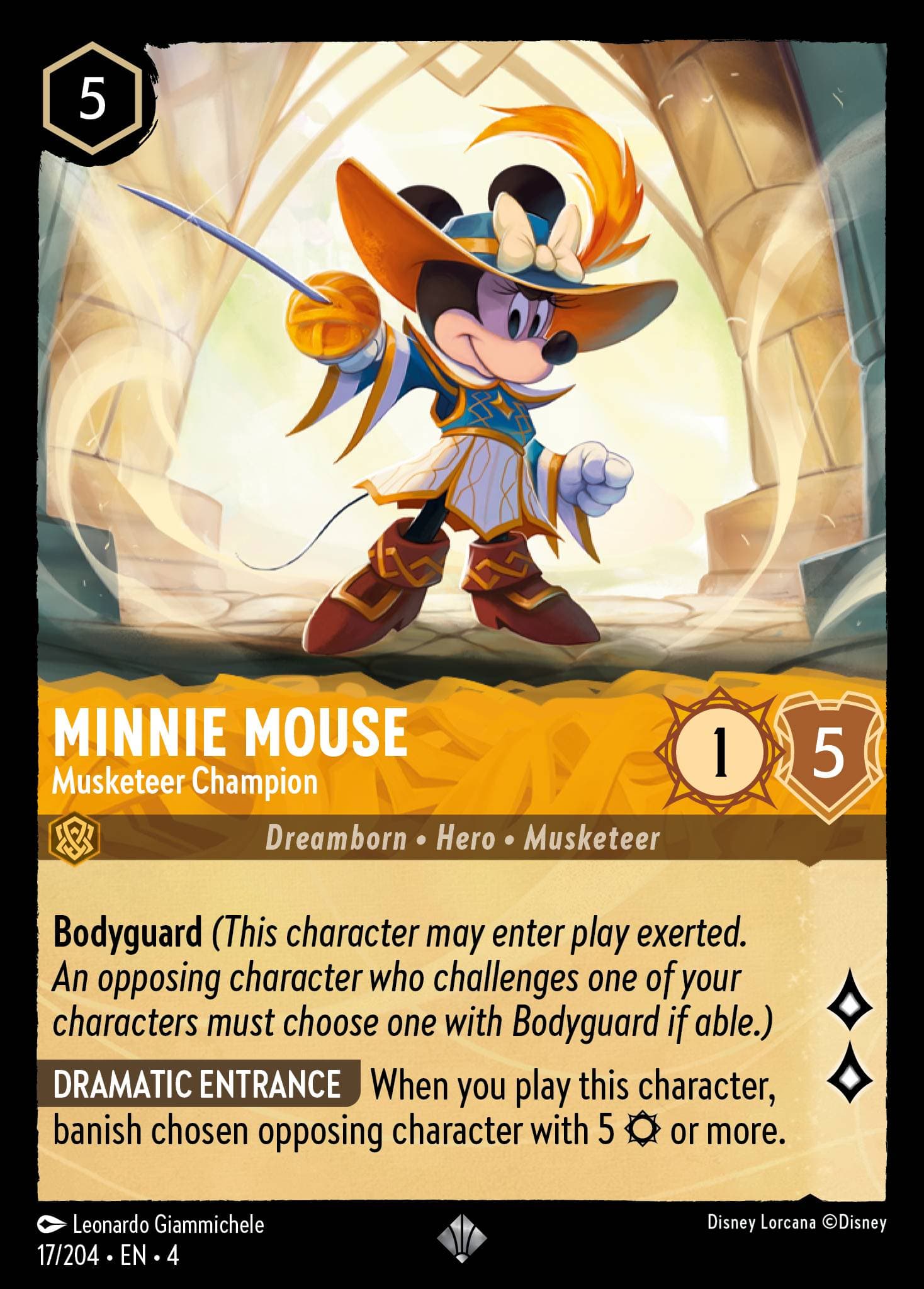Minni - Paladina dei Moschettieri