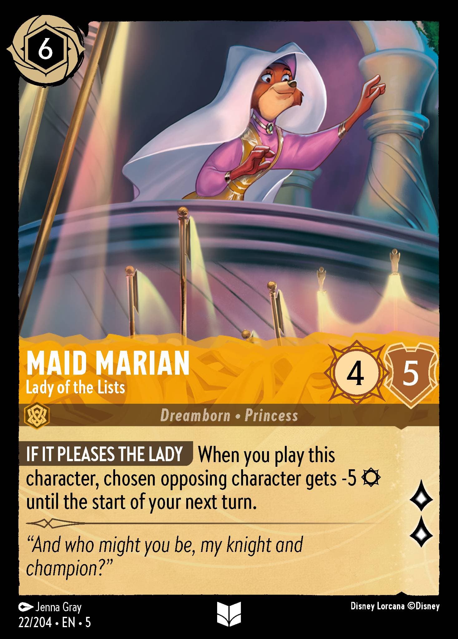 Lady Marian - Lady della Lizza