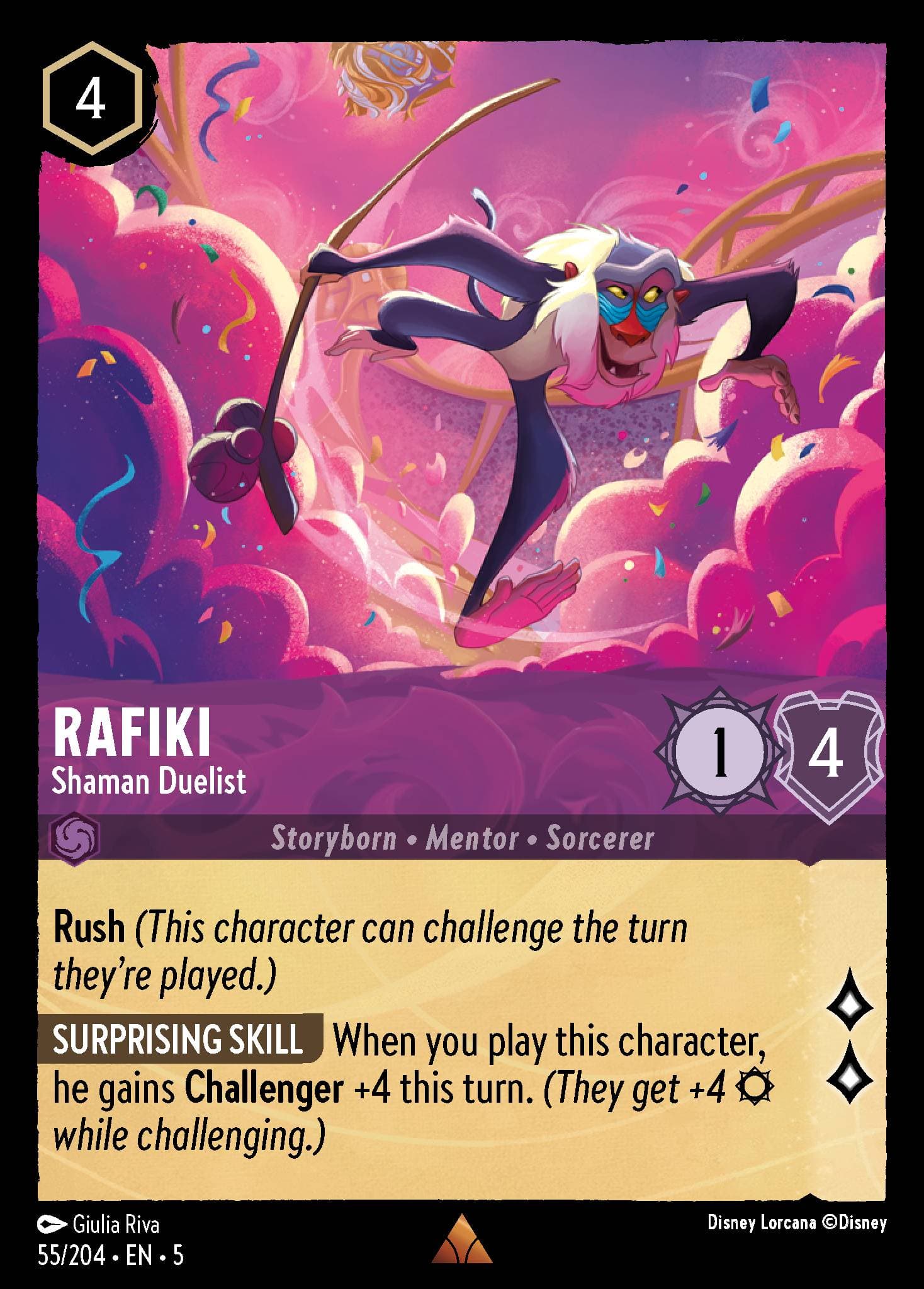 Rafiki - Sciamano Duellante