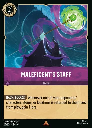 Maleficent's Staff