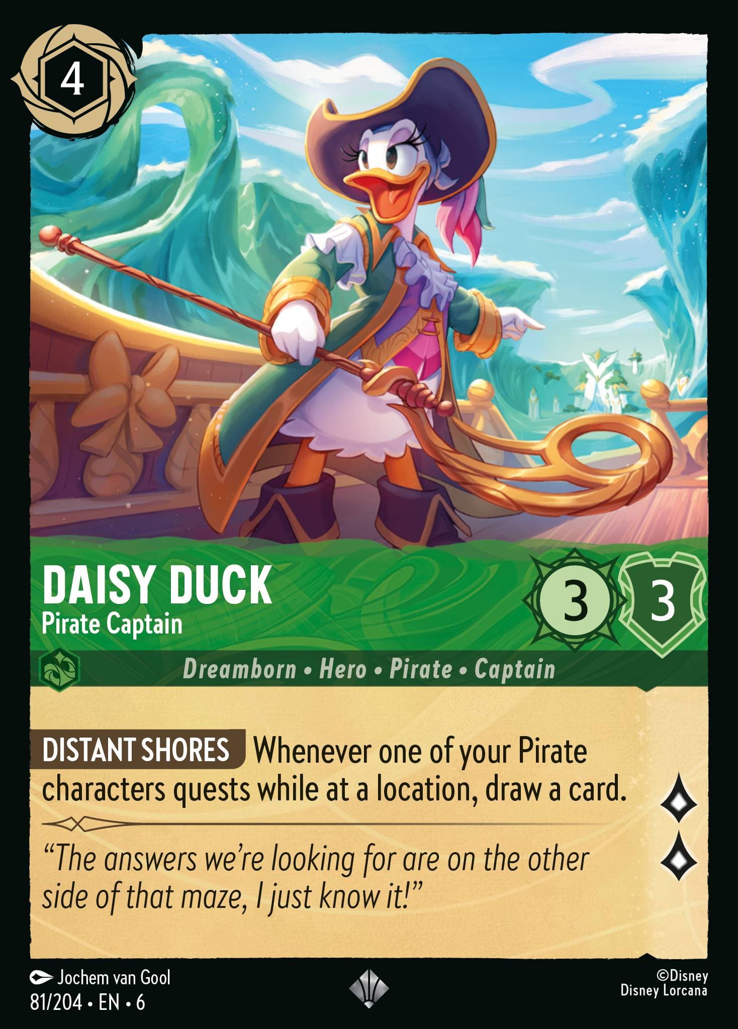 Daisy - Capitaine pirate