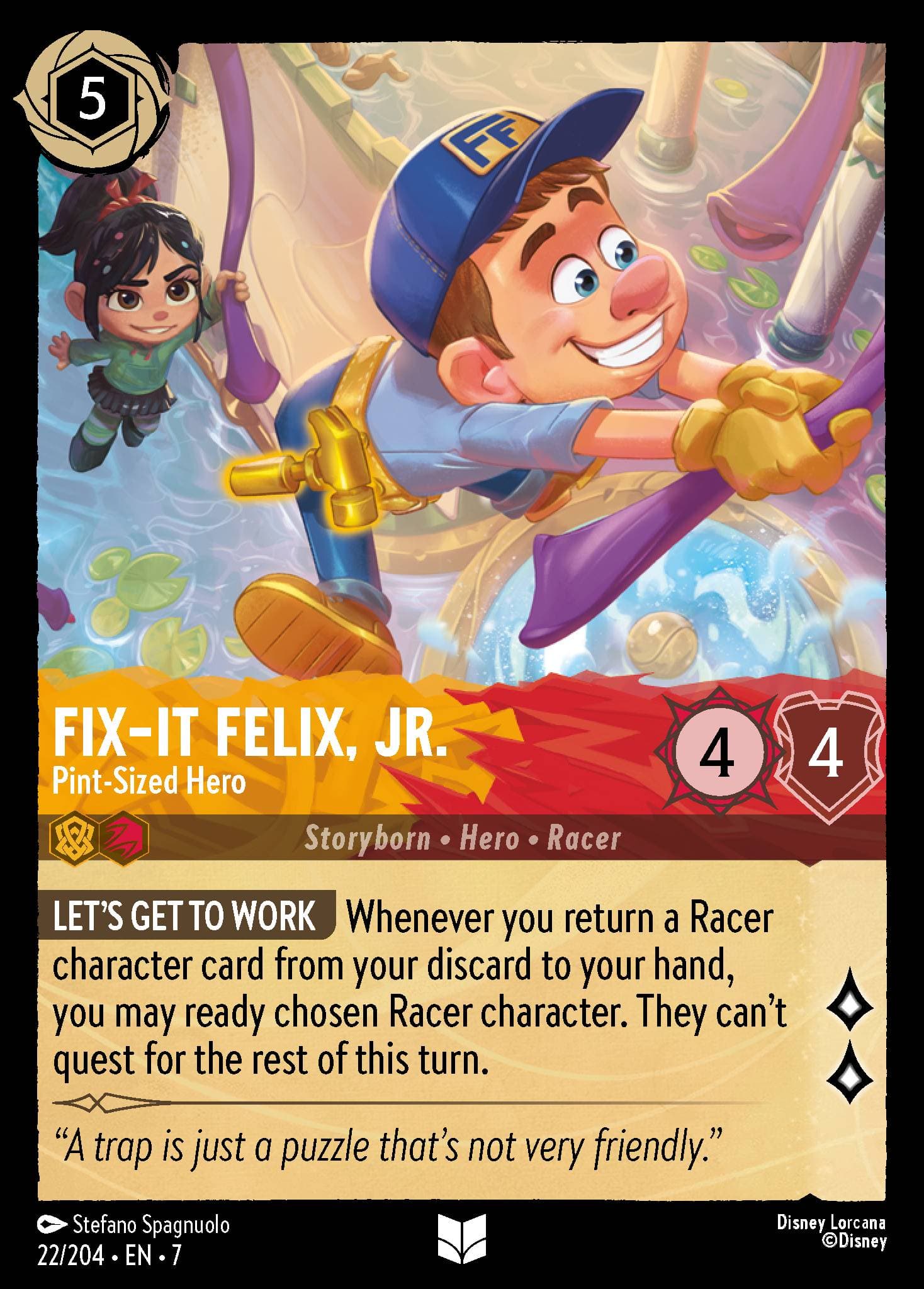 Felix Aggiustatutto Jr. - Tappetto Eroico