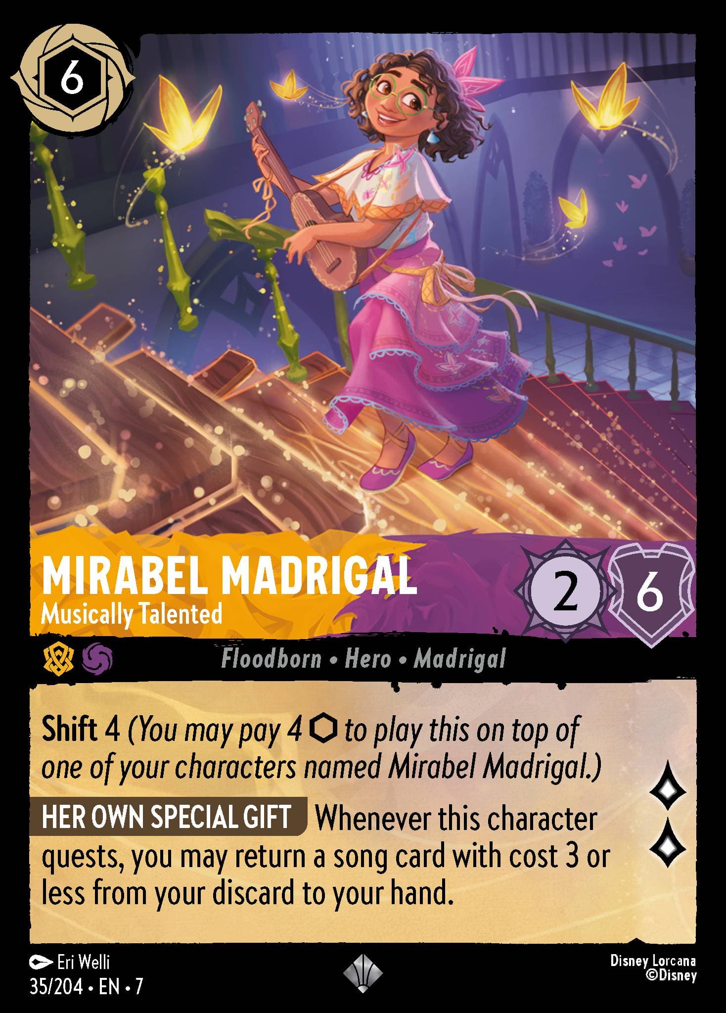 Mirabel Madrigal - Musicista Dotata