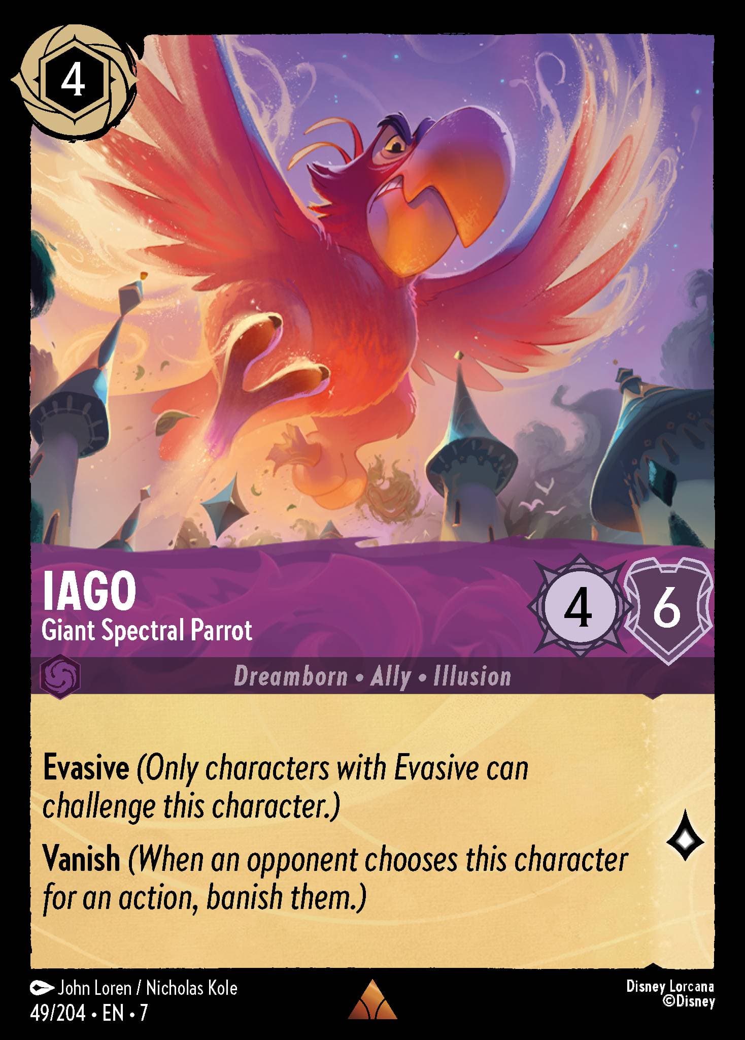 Iago - Pappagallo Spettrale Gigante
