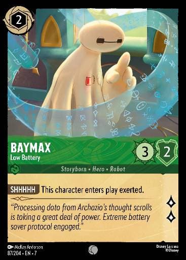 Baymax - Low Battery