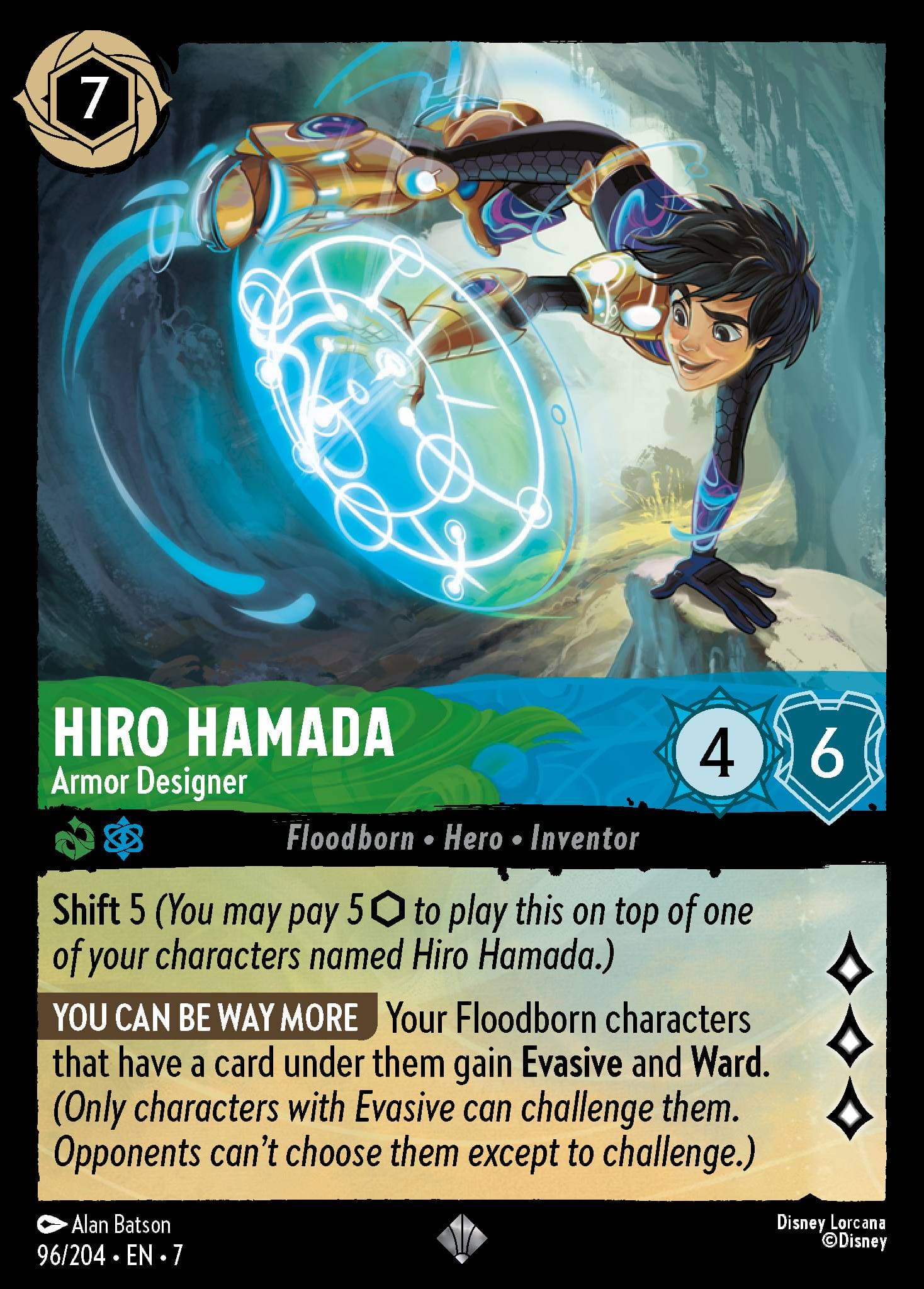 Hiro Hamada - Proggettista di Armature