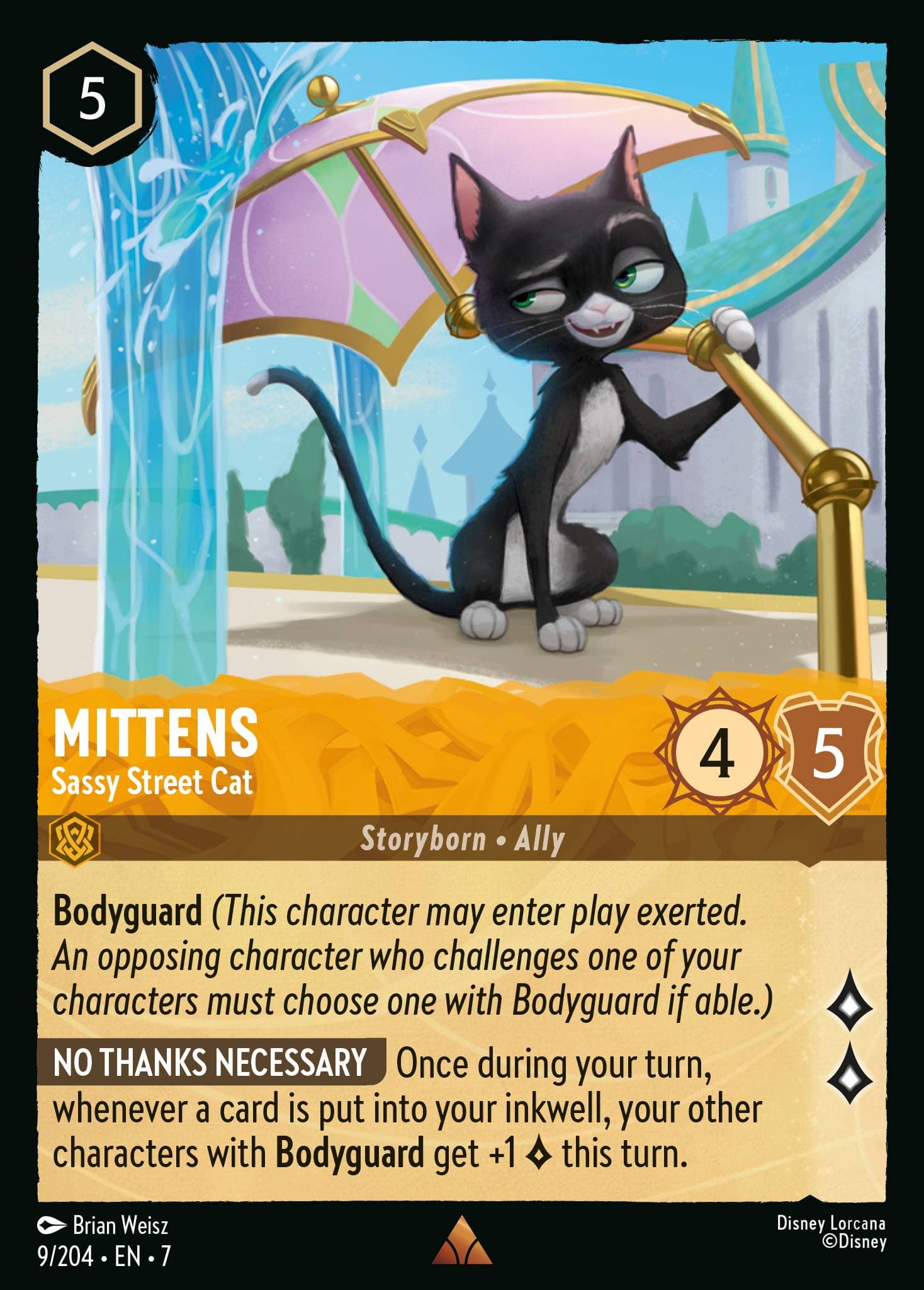Mittens - Sassy Street Cat