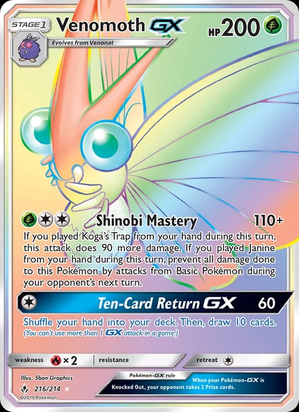 Venomoth GX