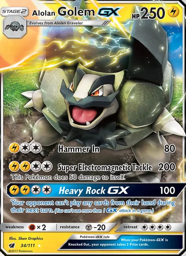 Golem di Alola GX