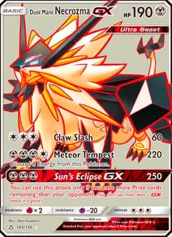 Dusk Mane Necrozma GX