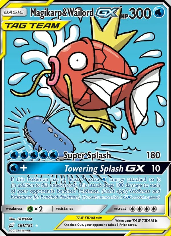 Magicarpe et Wailord GX