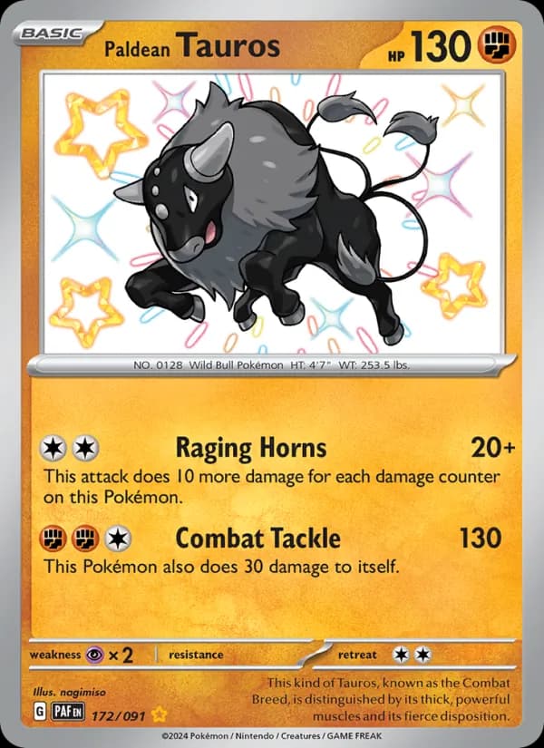 Tauros di Paldea
