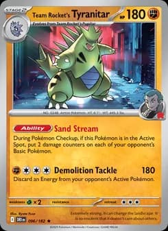 Team Rocket's Tyranitar