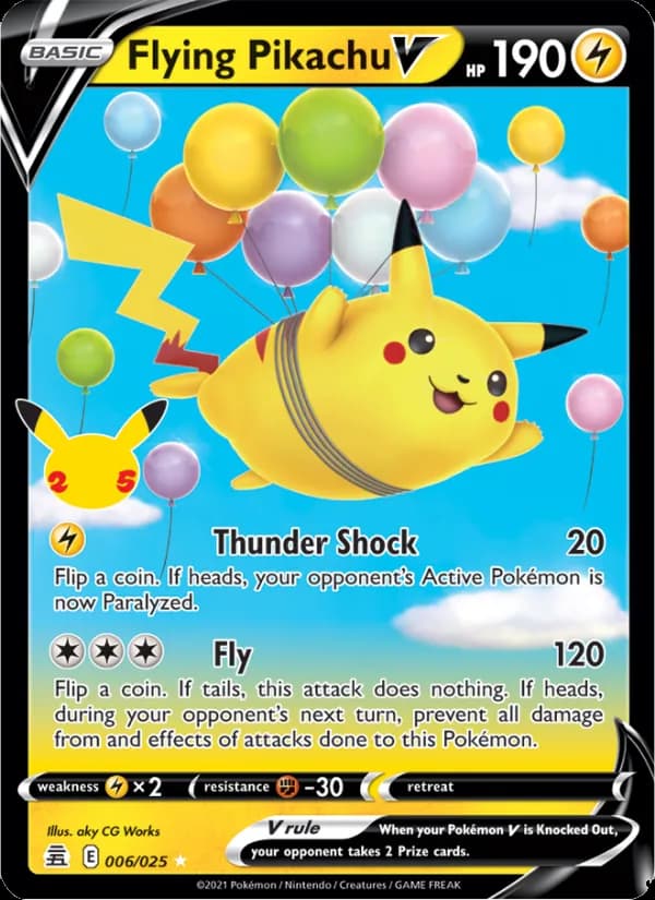 Fliegendes Pikachu V