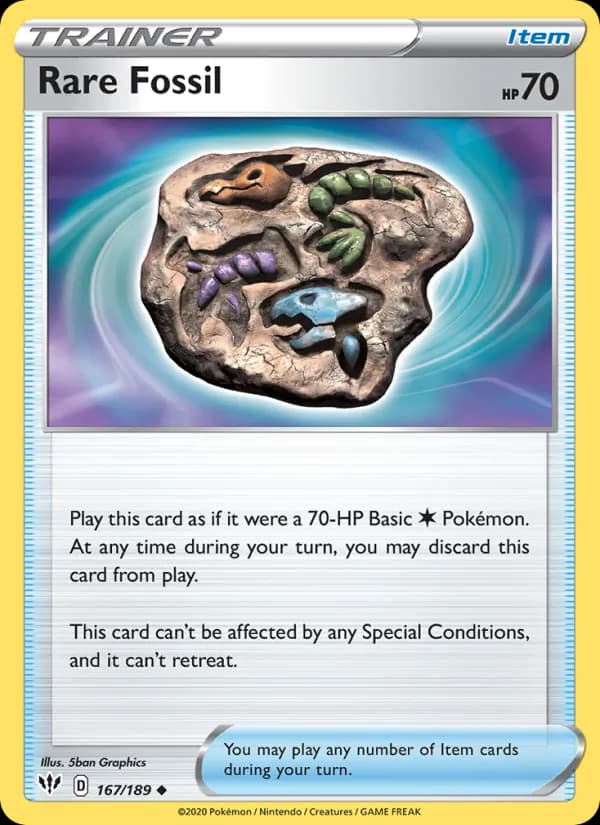 Fossile Rare