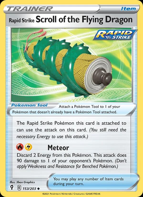 Rotolo del Drago Volante Colpo Rapido