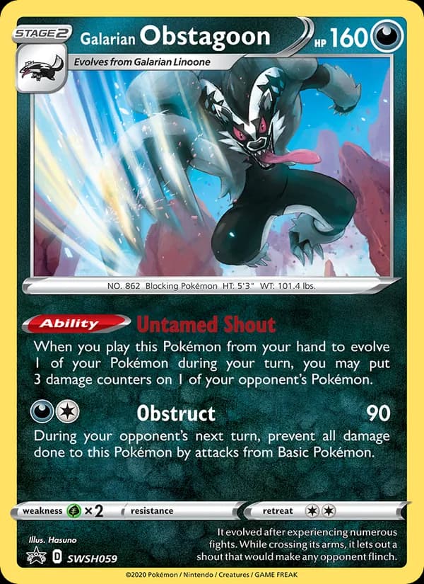 Galarian Obstagoon