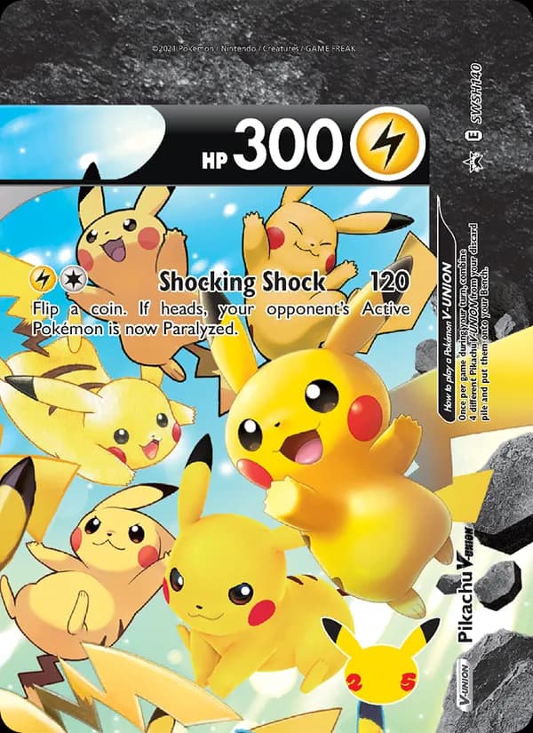 Pikachu V UNIONE