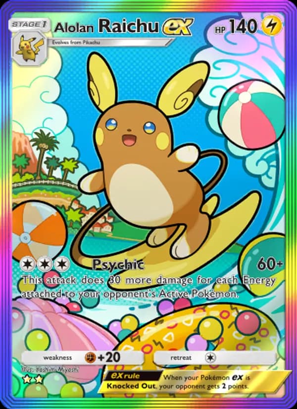 Alola-Raichu-ex