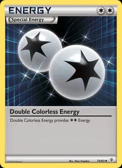 Double Colorless Energy