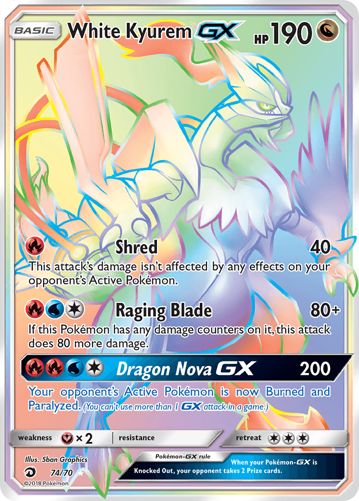 Kyurem Branco GX