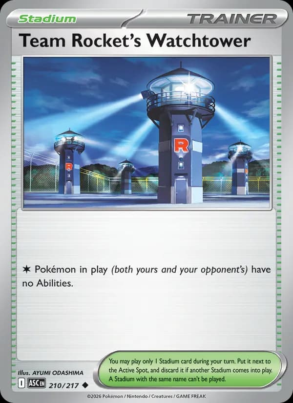 Team Rockets Wachturm