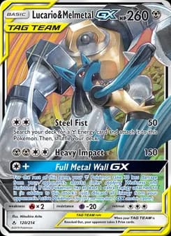 Lucario e Melmetal GX