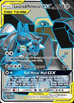 Lucario e Melmetal GX