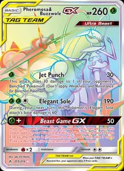 Pheromosa e Buzzwole GX