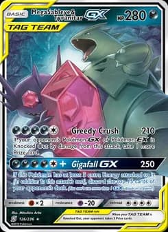 Mega Sableye e Tyranitar GX