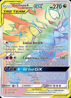 Carchacrok et Giratina GX