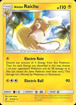 Raichu d’Alola