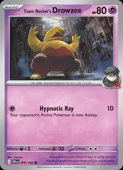 Drowzee del Team Rocket