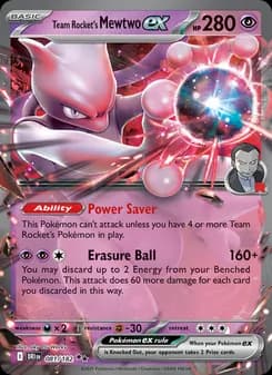 Mewtwo-ex del Team Rocket
