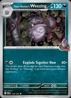 Weezing da Equipe Rocket