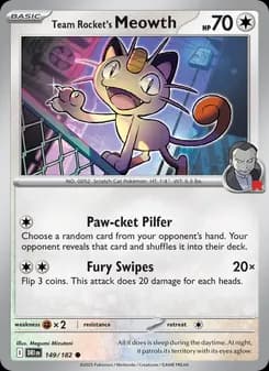 Meowth da Equipe Rocket