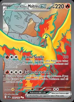 Moltres-ex del Team Rocket