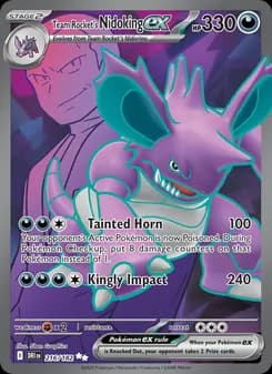 Nidoking-ex del Team Rocket
