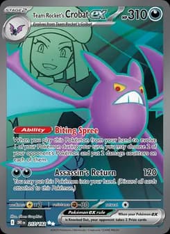 Crobat-ex del Team Rocket
