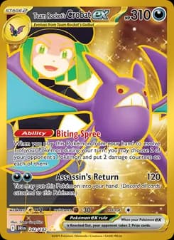 Crobat-ex del Team Rocket