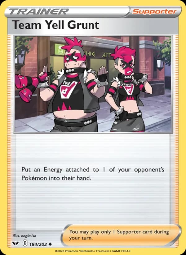 Rüpel von Team Yell