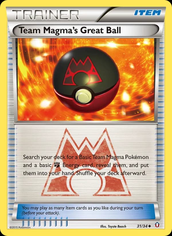 Grande Bola da Equipe Magma