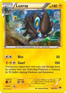 Luxray (Cracked Ice Holo)