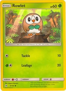 Rowlet (Water Web Holo)