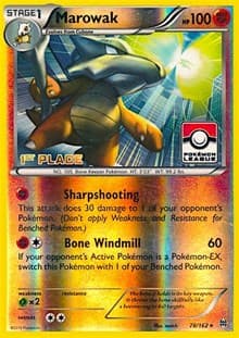 Marowak - 78/162 (Pokemon League) [1st Place]